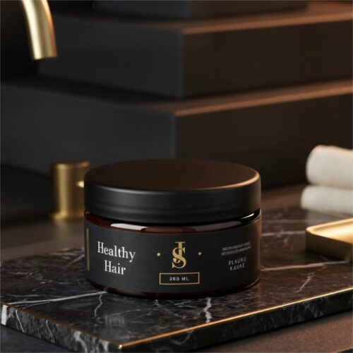 JS Healthy Hair – intensyviai atkurianti ir maitinanti plaukų kaukė su keratinu
