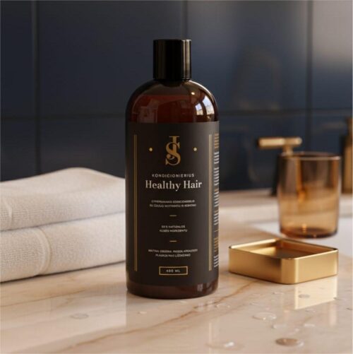 JS Healthy Hair – kondicionierius su keratinu ir augaliniais aliejais