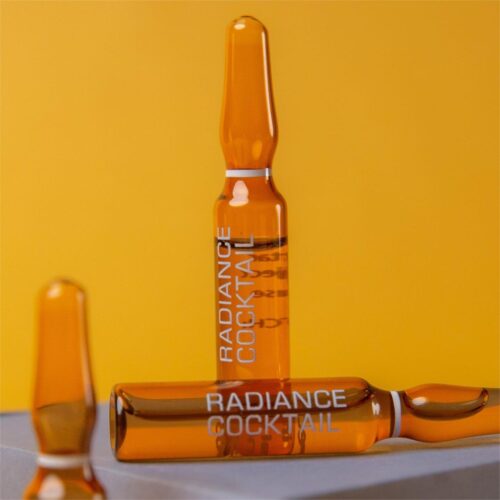 Ampulės su Vitaminu C  Ferulo rūgštimi  Jūriniu glikogenu