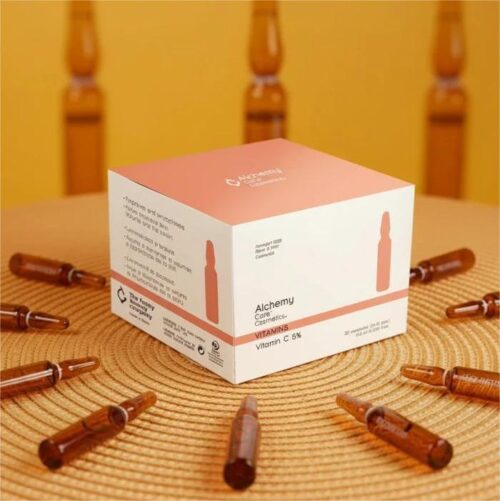 Ampulės su 5 % vitamino C