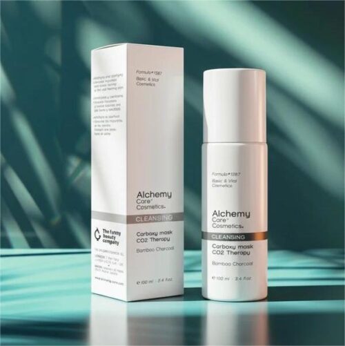 Mask CO₂ Therapy – aktyvi valomoji putojanti kaukė su bambuko anglimi