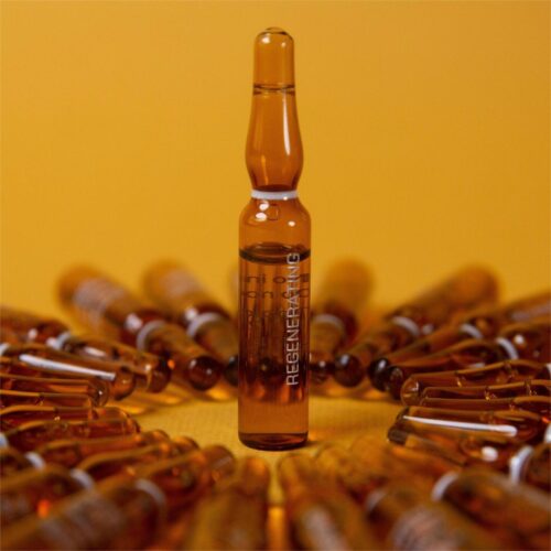 Ampulės Regenerating su kofermentu Q10 ir argano aliejumi