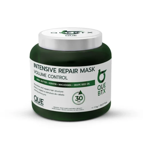 QUE BTX Intensive Repair Mask – Volume Control - Profesionali intensyviai atkurianti plaukų kaukė