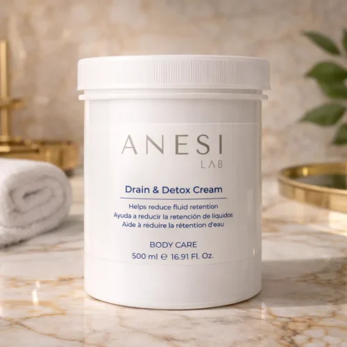 ANESI LAB Drain & Detox Cream (500 ml) – profesionalus  kūno kremas.