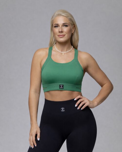 Sporto liemenėlė su iškirpimais šonuose