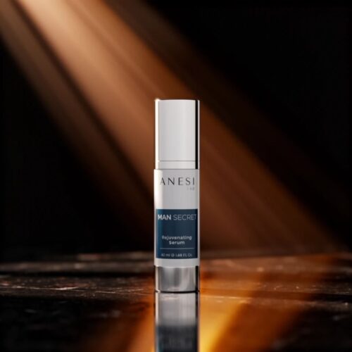 ANESI Lab Cream-Serum Man Secret -  jaunystės serumas su išskirtiniu ingredientu – meteorito ekstraktu ir buko pumpurų ekstraktu 50 ml