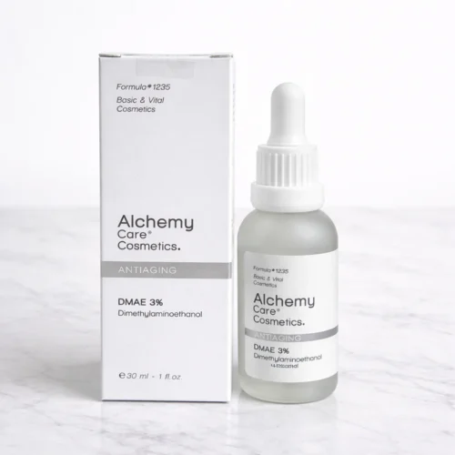 Alchemy Care DMAE 3% serumas skirtas odos stangrumui ir elastingumui palaikyti 30 ml