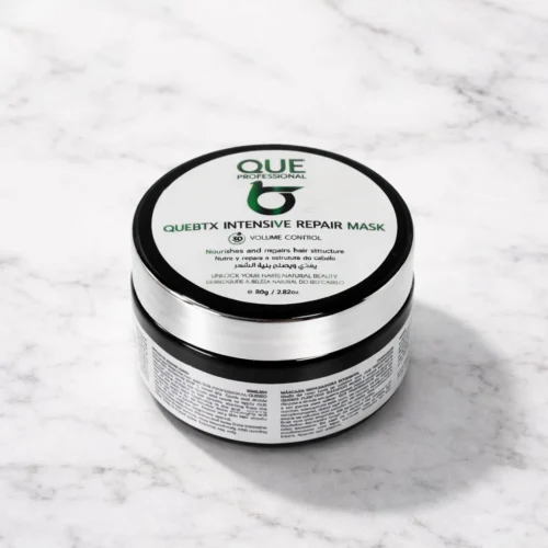 QUE BTX Intensive Repair Mask – Volume Control - Profesionali intensyviai atkurianti plaukų kaukė 80gr.