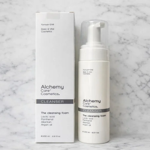 Alchemy Care Cosmetics Cleansing Foam – Veido valomosios putos su pieno rūgštimi 200ml